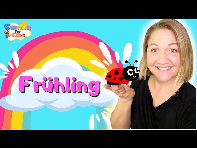 Learn German | Frühling | German for Kids | Deutsch für Kleinkinder | Spring Words