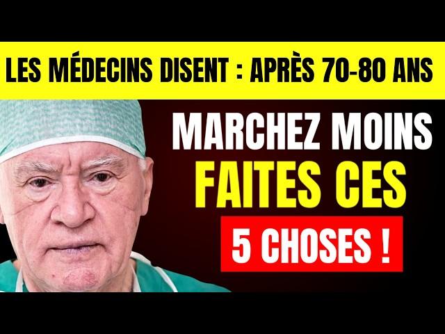 Avez-vous 70-80 ans ? Marchez Moins et Découvrez Ces 5 Secrets Pour Améliorer Votre Santé