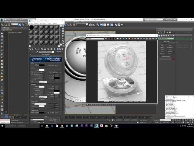 basic glass | Material Vray 3.3 For 3Ds Max | Own Vray 3 3 Materials | Episode 4