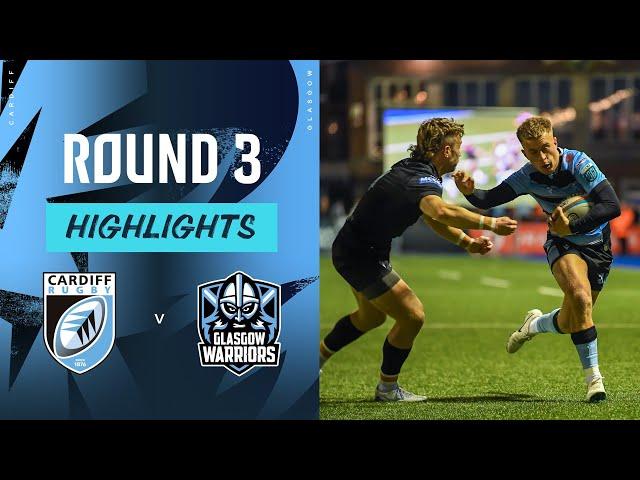 Cardiff Rugby v Glasgow Warriors | Highlights | Round 3 | URC 2024/25