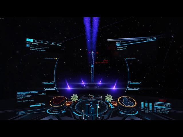 Elite Dangerous Thermal Shock test on NPC