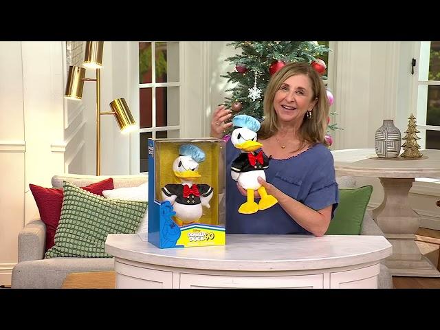 Donald Duck 90th Anniversary 15" Collector Plush on QVC