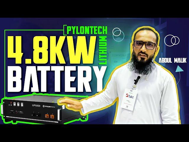 Pylontech 48V 100AH UP-5000 Lithium battery | 4.8kW Pylontech Lithium Battery  | Lithium Battery