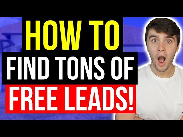 How to Find Motivated Seller LEADS! (Step by Step) | Wholesaling Real Estate