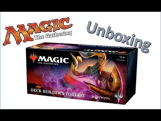 MTG - Core Set 2019 - Deck Builder's Toolkit - Unboxing