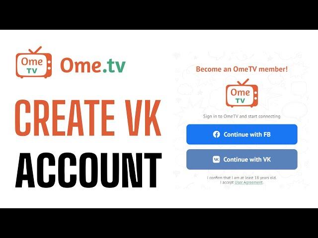 How To Create VK Account on OmeTV - Full Guide (2024)