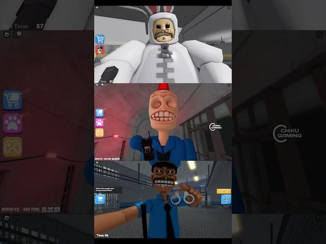 Roblox - BARRY'S PRISON RUN! Vs SIREN COP'S PRISON! Vs EPIC PRISON BREAKOUT! - JUMPSCARE