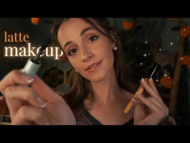 ASMR | GENTLE & SLEEPY  Doing Your Makeup | (ear to ear whispers, personal attention)