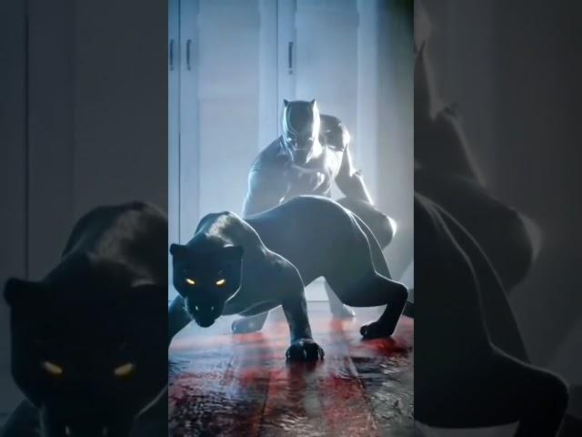 Do you like the black panther tiktok trend? ‍⬛ LeoNata family #shorts