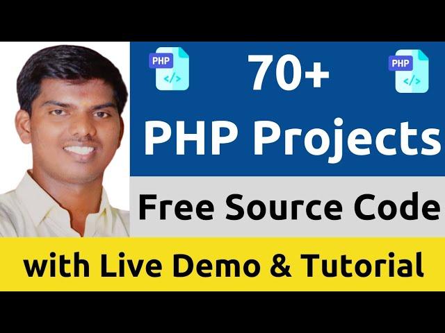 Top 70+ PHP Projects with Free Source & Live Demo | VetBosSel