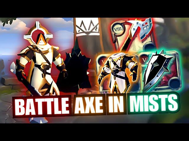 New battleaxe build is really fun to play! || Albion Online || mist || Solo PVP