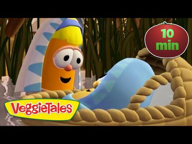 Baby Moses | A Lesson in Loving Your Family | VeggieTales