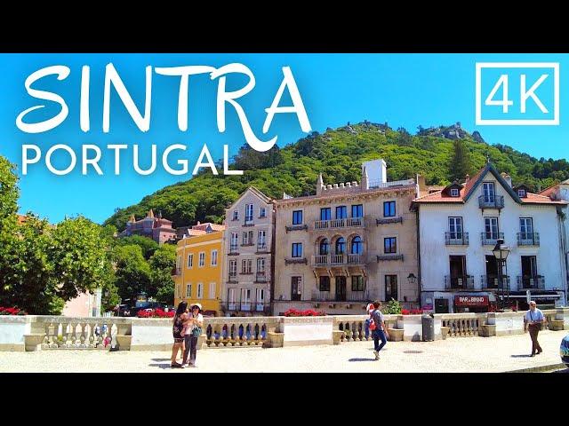 SINTRA Portugal Walking Tour 2023 - Portugal 4K ASMR