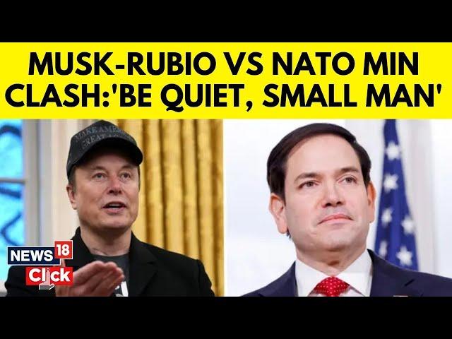 ‘Be Quiet Small Man’: Rubio & Musk Clah With Polish FM In Spat Over Starlink Use In Ukraine | N18G