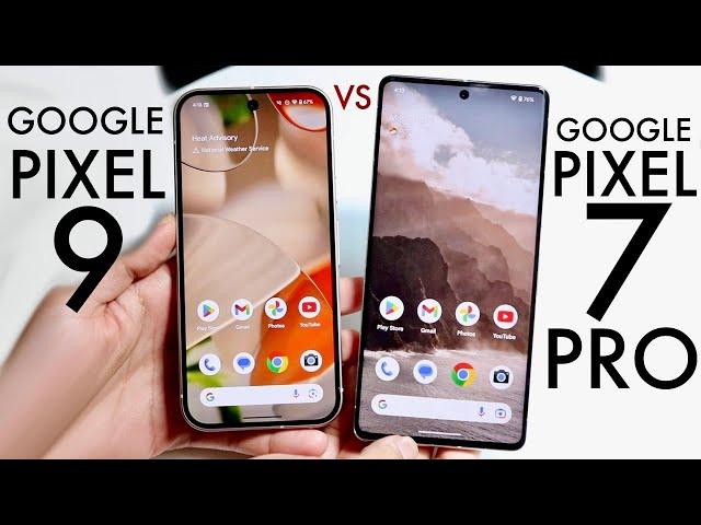 Google Pixel 9 Vs Google Pixel 7 Pro! (Comparison) (Review)