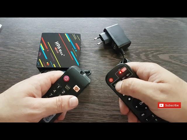 VONTAR H96 MAX Plus Android 9 TV Box Unboxing And First Start