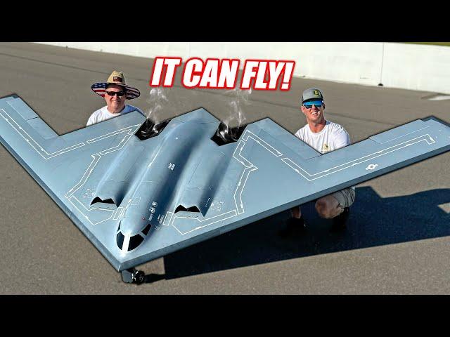 My $15,000 R/C Stealth Bomber is Finally Fixed!