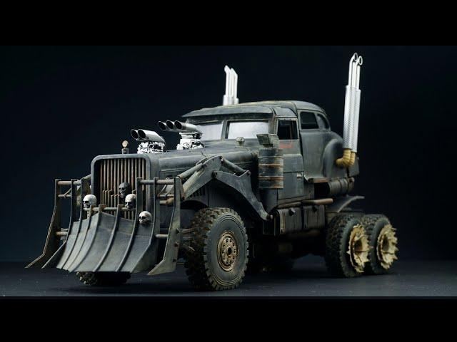 1/24 scale Full scratch build Mad Max Fury Road "War rig"