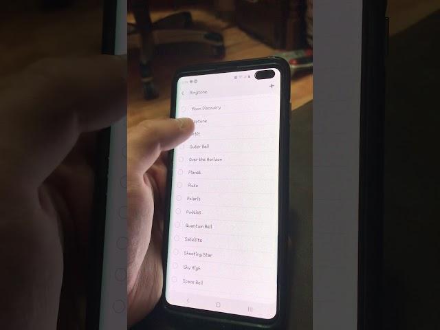 Samsung Galaxy S10+ ringtones