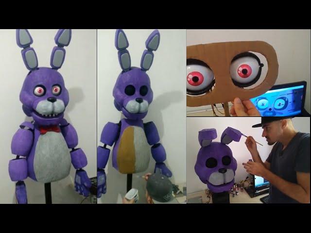 BONNIE FNAF EDIÇAO COMPLETA ANIMATRONIC REAL!