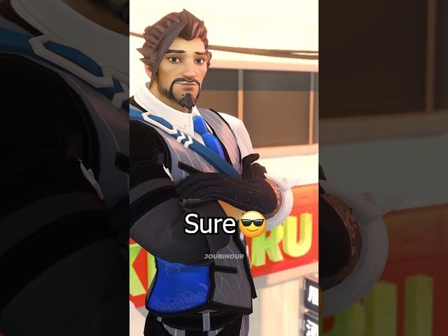 Hanzo's photoshoot (overwatch 2 animation)