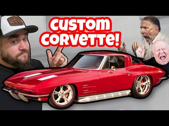 THE BEST HOT ROD CORVETTE BUILD EVER! REUSING PARTS FOR A BUDGET CUSTOM TWIN TURBO CHEVY!