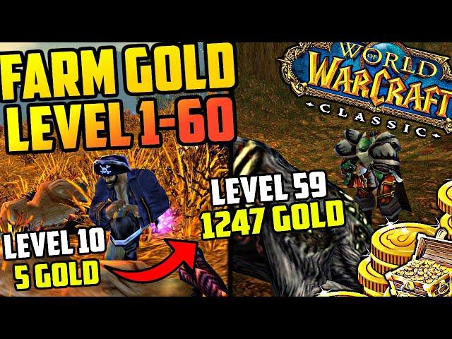 Farm Gold While Leveling in Fresh Classic WoW Season of Mastery