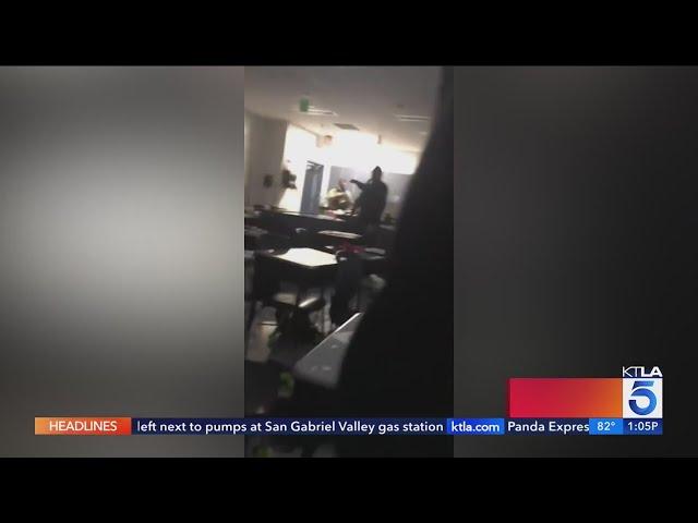 Video shows chaos inside Georgia high school during mass shooting