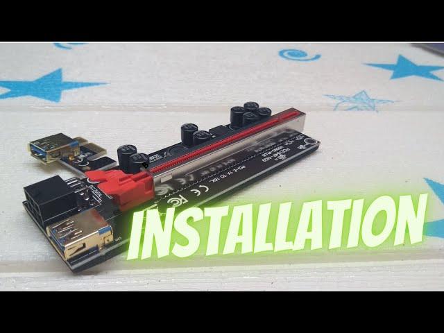 Installing Riser card