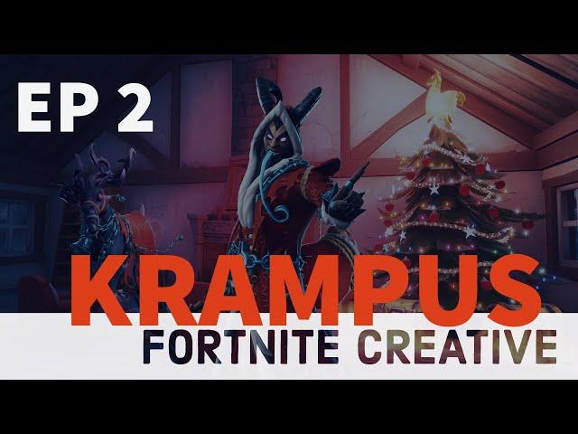 Playing Krampus in Fortnite Creative (scary