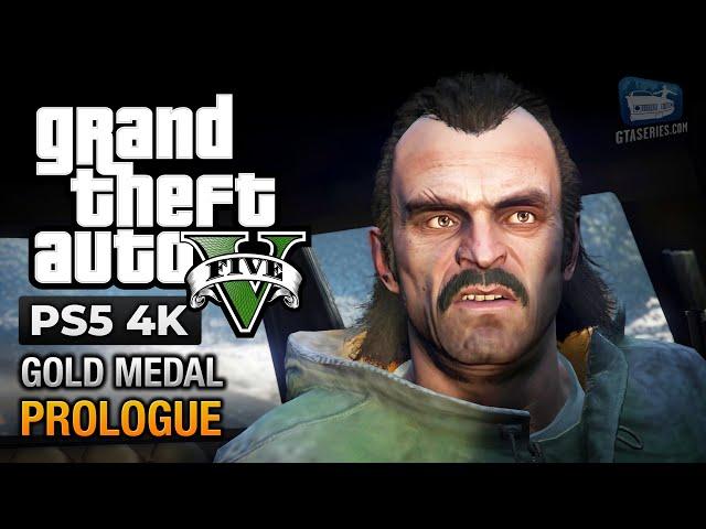 GTA 5 PS5 - Mission #1 - Prologue [Gold Medal Guide - 4K 60fps]