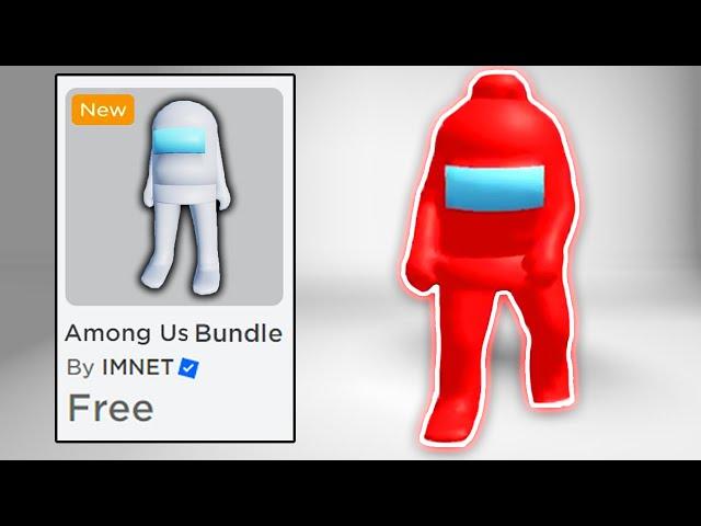 *NEW* GET THIS FREE AMONG US BUNDLE IN ROBLOX NOW!! 