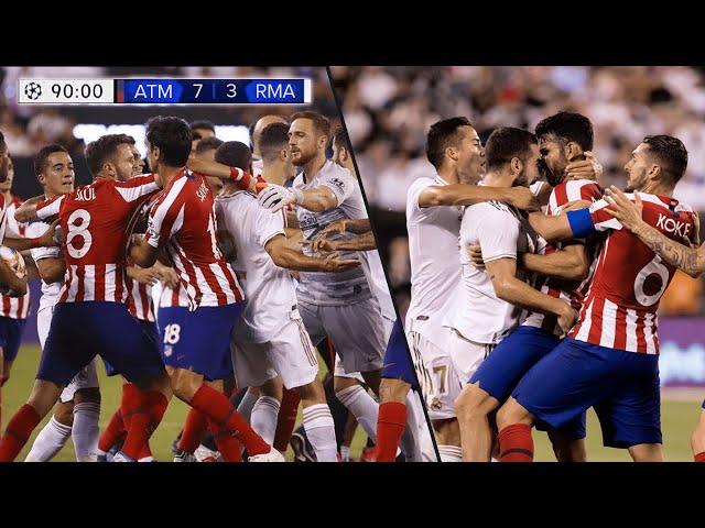 Most HEATED Madrid Derby Ever