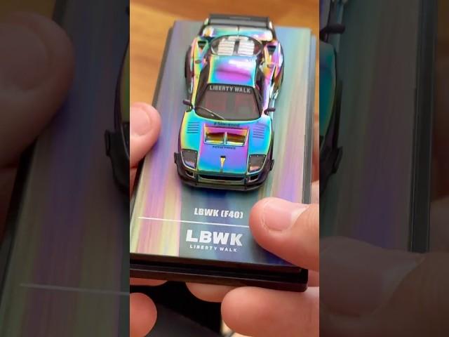 Inno64 LBWK Ferrari F40 Chase Rainbow #inno64 #chase #ferrari #f40 #rainbow #diecast #collection