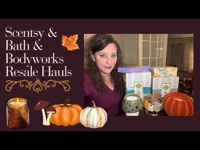 Scentsy & Bath & Bodyworks Resale Hauls w/ wax bars first sniffs! #scentsy #bathandbodyworks