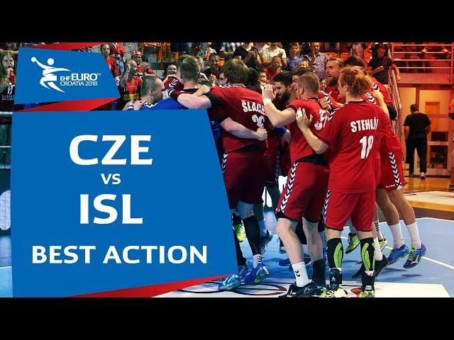 Best of 'The Tomas Babak Show' | Czech Republic vs Iceland | Men's EHF EURO 2018