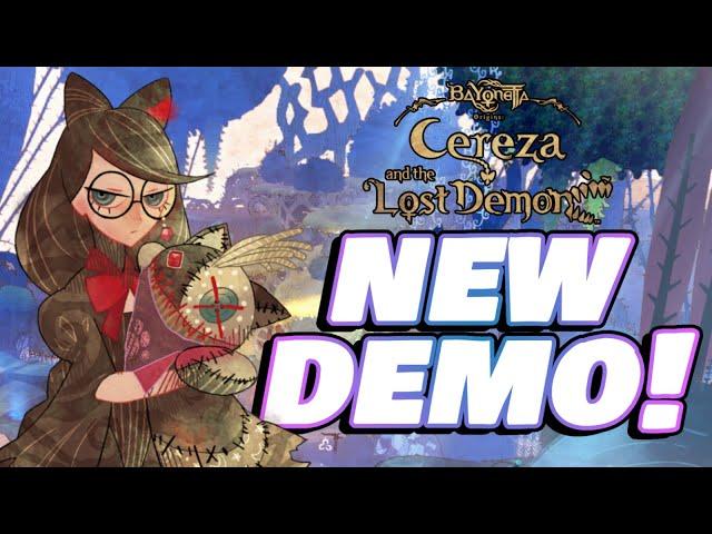 Playing The Demo For Bayonetta Origins: Cereza and the Lost Demon!