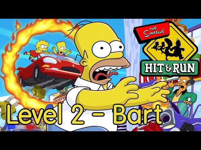 The Simpsons Hit & Run - Do The Bart Man! (Full Level 2 Playthrough) #Gaming #Simpsons