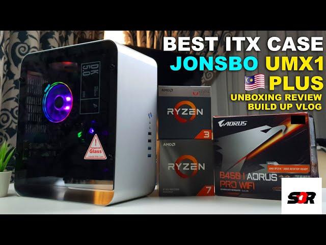 JONSBO UMX1 PLUS ● ITX CASE BUILD UP REVIEW & UNBOXING | RYZEN 3 2200G AMD PRISM COOLER  