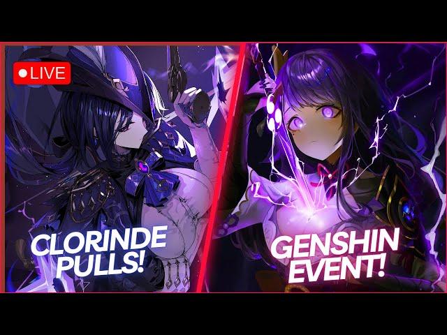 【Genshin Impact】 🩸 Pulling for Clorinde + Genshin Event!