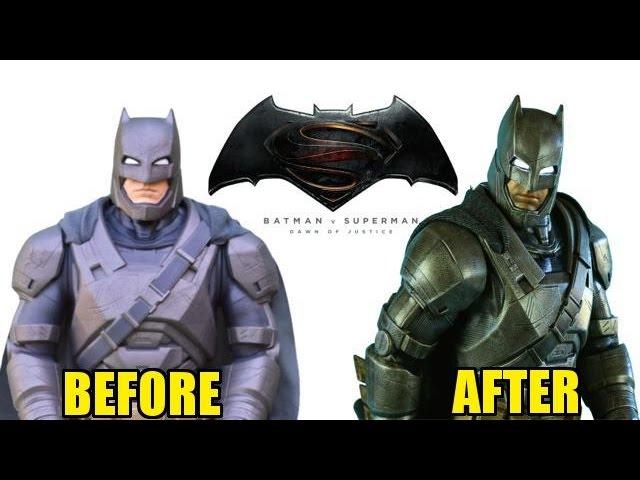 Jakks Pacific Armored Batman Makeover- Chris' Custom Collectables