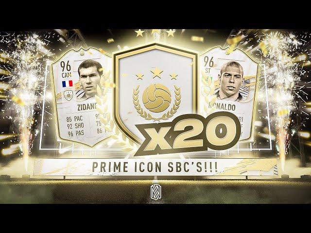 20 x PRIME ICON UPGRADE PACKS!!!! FIFA 21