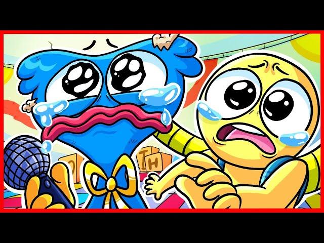  HUGGY WUGGY IS SO SAD WITH PLAYER! Poppy Playtime Animation (Music Parody)