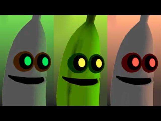 Веселый ПОБЕГ ОТ БАНАНА в РОБЛОКС как ПИГГИ Roblox Banana Eats с КОТЁНОК КЭТ