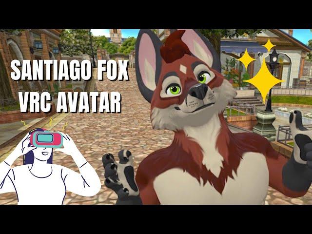 Santiago Fox VR Chat Avatar Intro