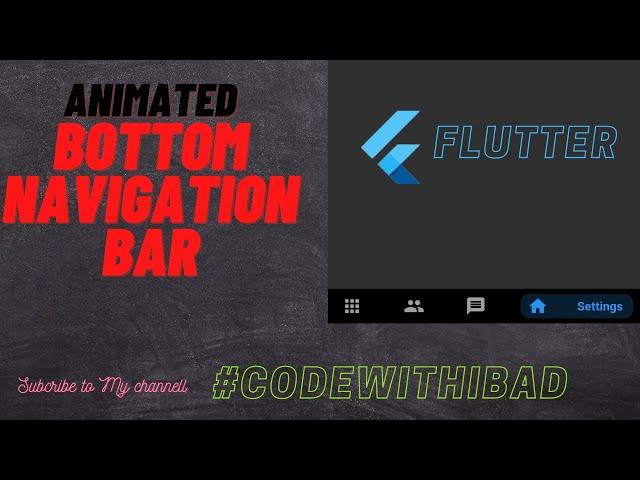 Bottom Navigation Bar in flutter || Animated Bottom Navigation || Flutter app || Flutter Packages