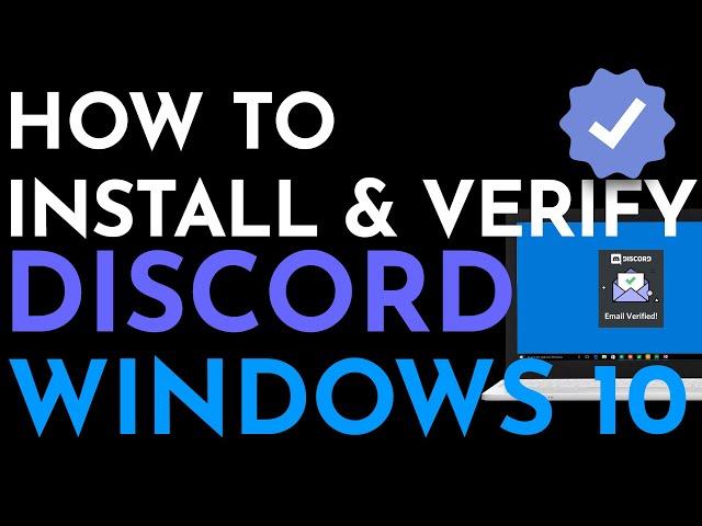 HOW TO VERIFY YOUR ACCOUNT ON DISCORD (2020) | The best step by step tutorial on Windows 10