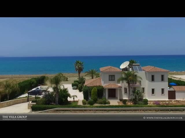 Secluded 4 bedroom  beachfront villa 382 in Argaka, Paphos, Cyprus