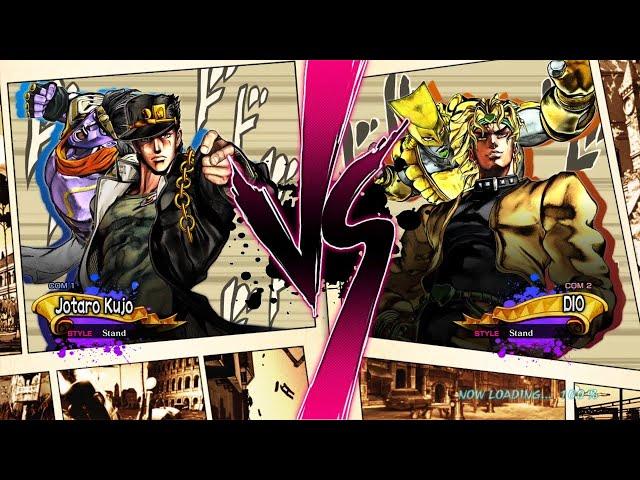 JoJo's Bizarre Adventure: All Star Battle - Jotaro VS Dio - Who Will Win?