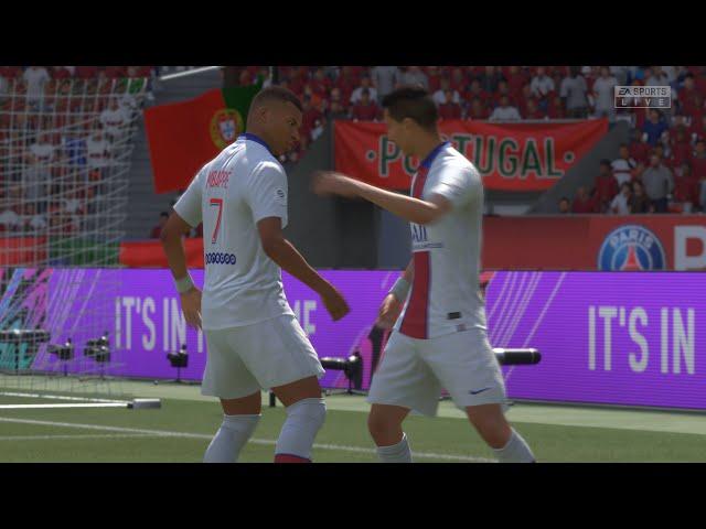 FIFA 21 PlayStation 5 4K DIVISON 1 ONLINE (2vs2) PARIS SG - PORTUGAL (part 20)